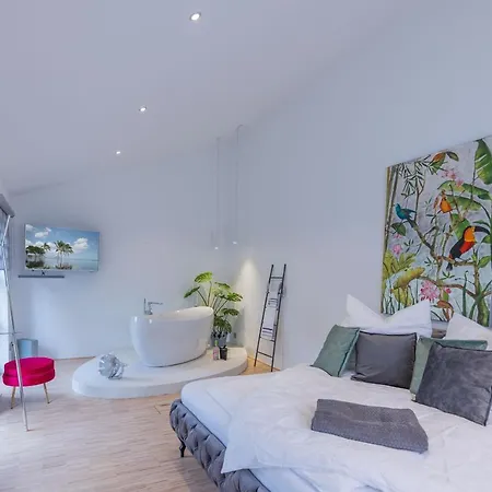 Apartment Luxus Wellness Loft - 245qm - Designwohnen Im Zentrum *