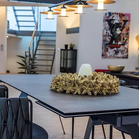 Apartmán Luxus Wellness Loft - 245qm - Designwohnen Im Zentrum