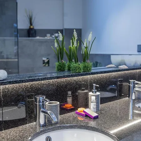 Apartmán Luxus Wellness Loft - 245qm - Designwohnen Im Zentrum *