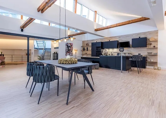 Luxus Wellness Loft - 245qm - Designwohnen Im Zentrum Appartement