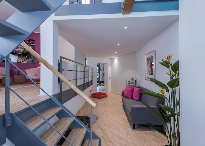 Appartement Luxus Wellness Loft - 245qm - Designwohnen Im Zentrum Gütersloh