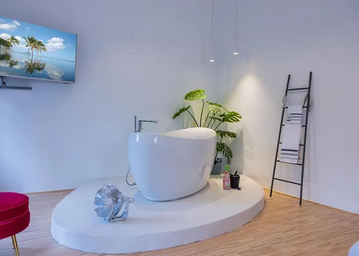 Appartement Luxus Wellness Loft - 245qm - Designwohnen Im Zentrum
