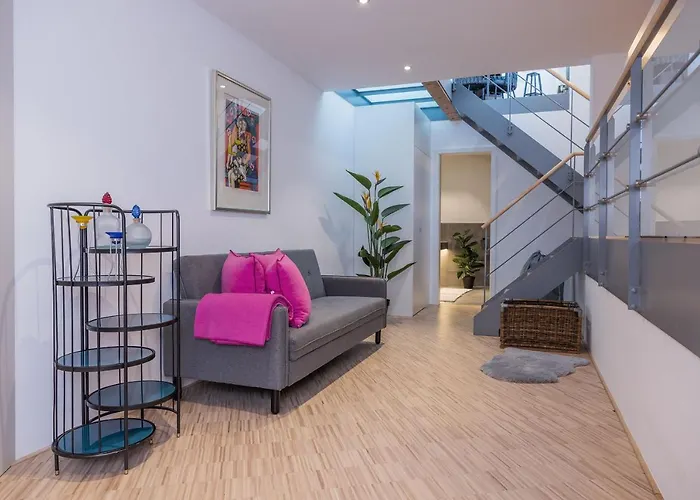 Luxus Wellness Loft - 245qm - Designwohnen Im Zentrum *