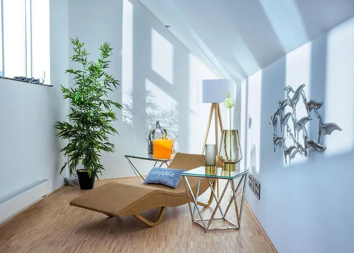 Appartement Luxus Wellness Loft - 245qm - Designwohnen Im Zentrum *