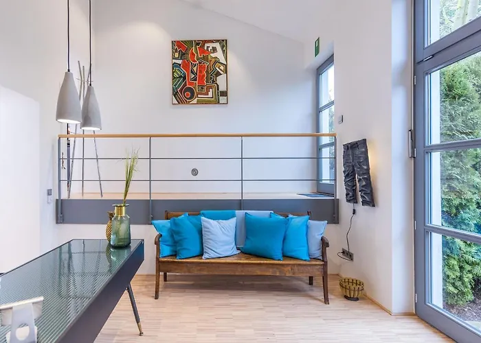 Appartement Luxus Wellness Loft - 245qm - Designwohnen Im Zentrum Gütersloh